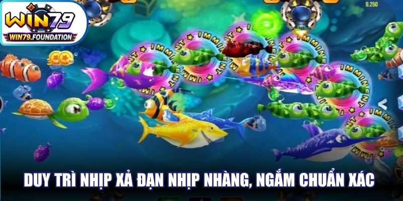 Bắn Cá H5 - Trải Nghiệm Đỉnh Cao, Săn Liền Tay Quà Lớn 3 Duy trì nhịp xả đạn nhịp nhàng, ngắm chuẩn xác vào mục tiêu