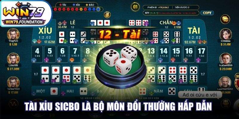 Tài Xỉu Sicbo - Game Cược Không Giới Hạn, Săn Quà Lớn 1 Tài Xỉu Sicbo là một trong các bộ môn đổi thưởng hấp dẫn bậc nhất